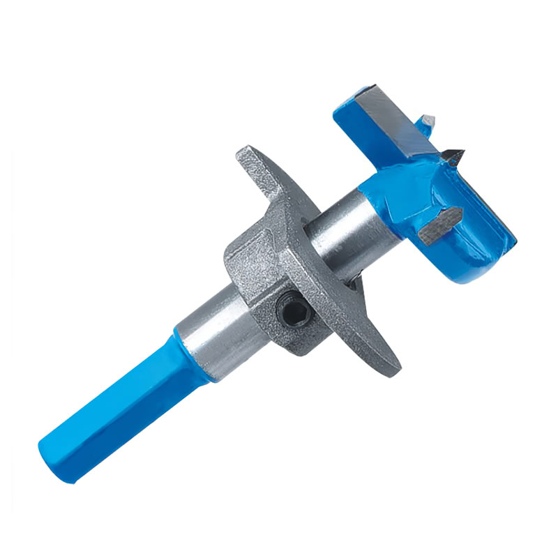 Split hinge hole saw