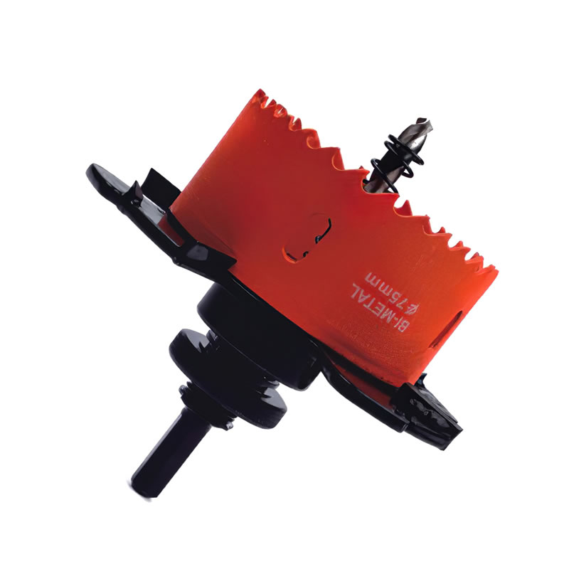 Frameless spotlight hole saw