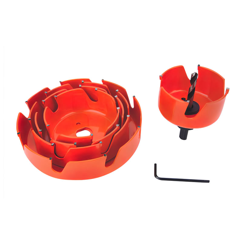 TCT wood hole saw 5pcs set