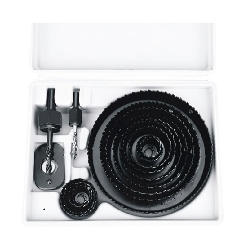 Ordinary level sheet wood hole saw set